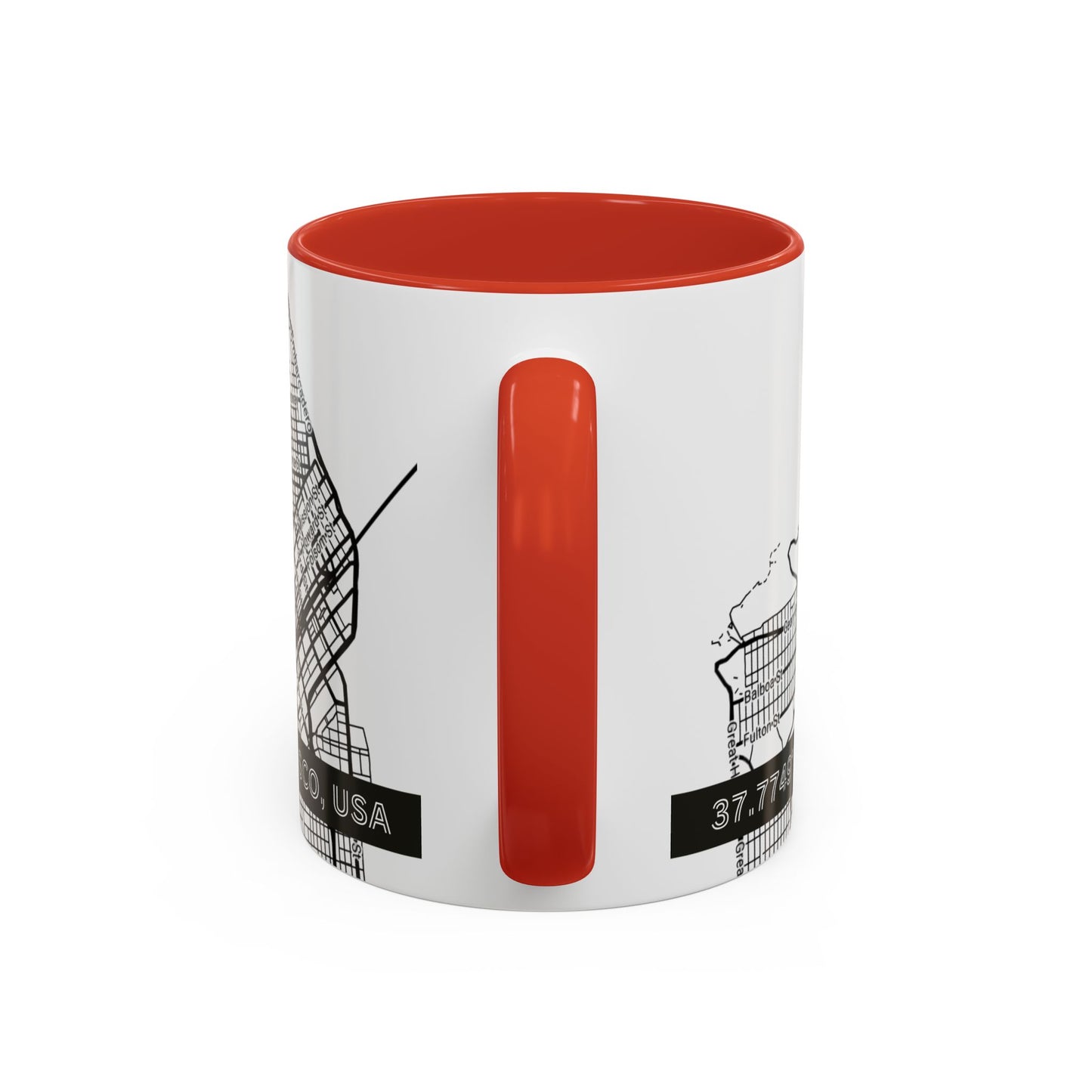SAN FRANCISCO City Map - Personalized Coffee Mug