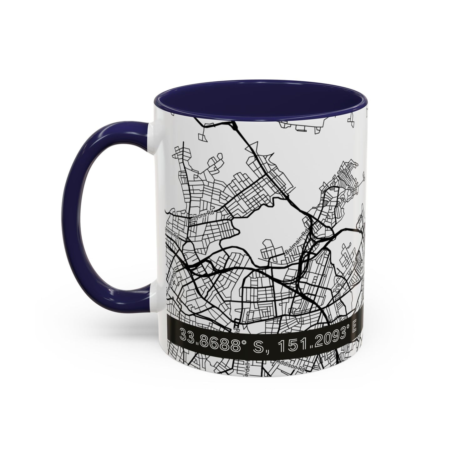 SYDNEY Australia City Map - Personalized Coffee Mug