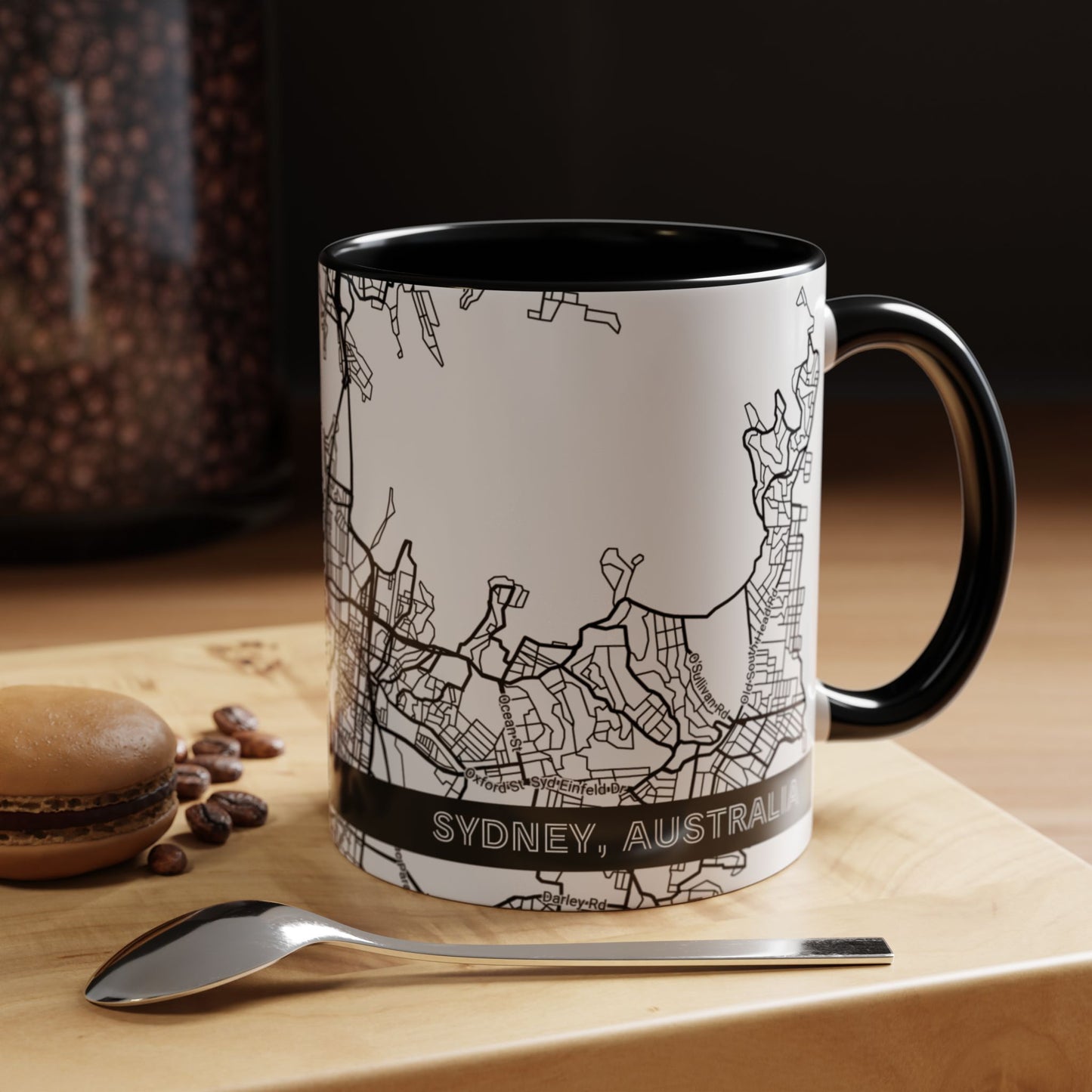 SYDNEY Australia City Map - Personalized Coffee Mug