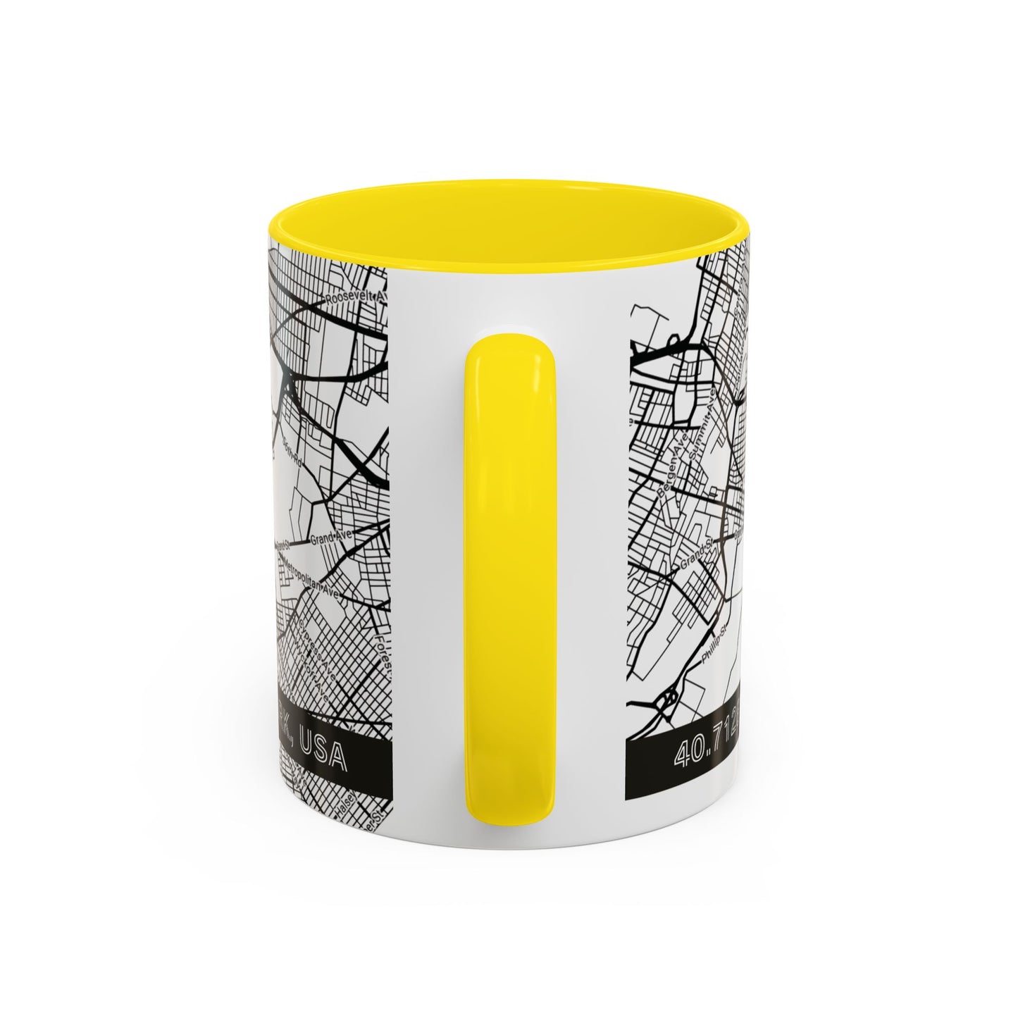NEW YORK City Map - Personalized Coffee Mug