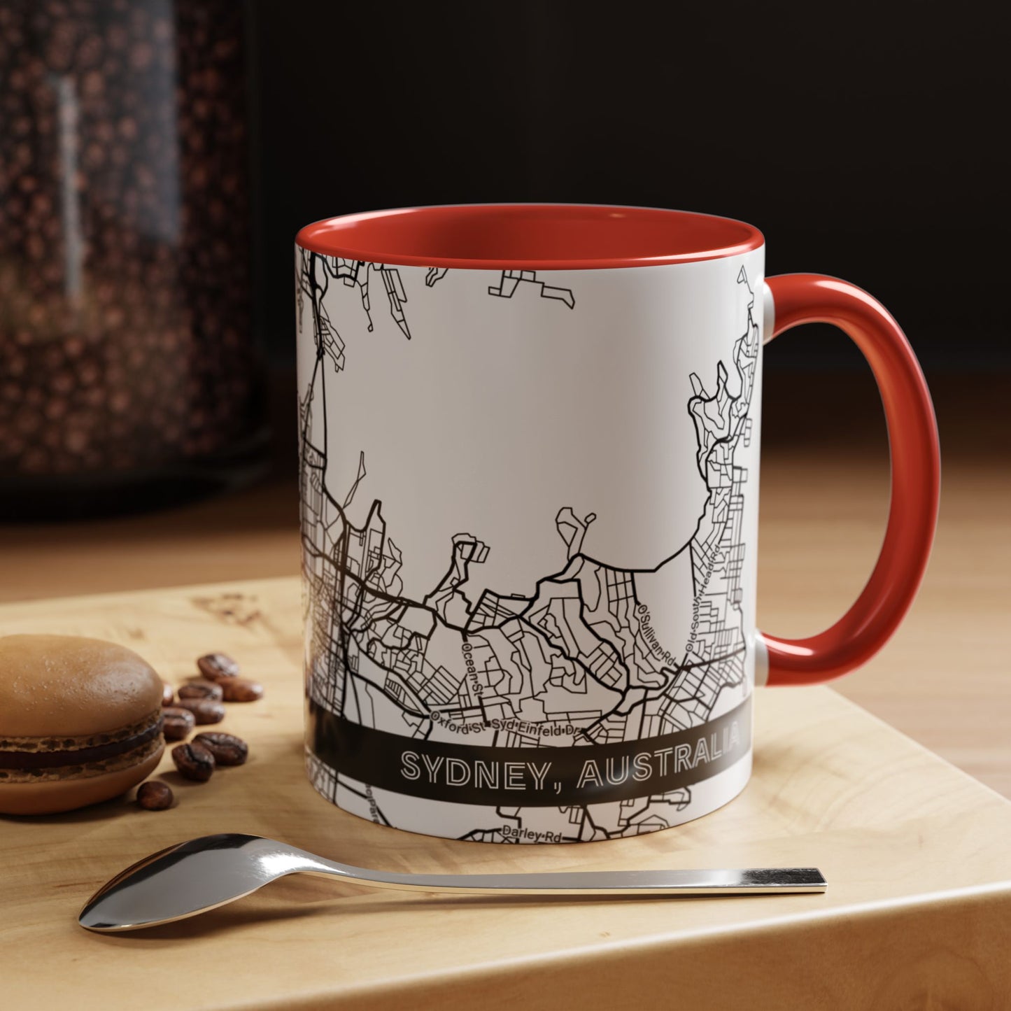 SYDNEY Australia City Map - Personalized Coffee Mug