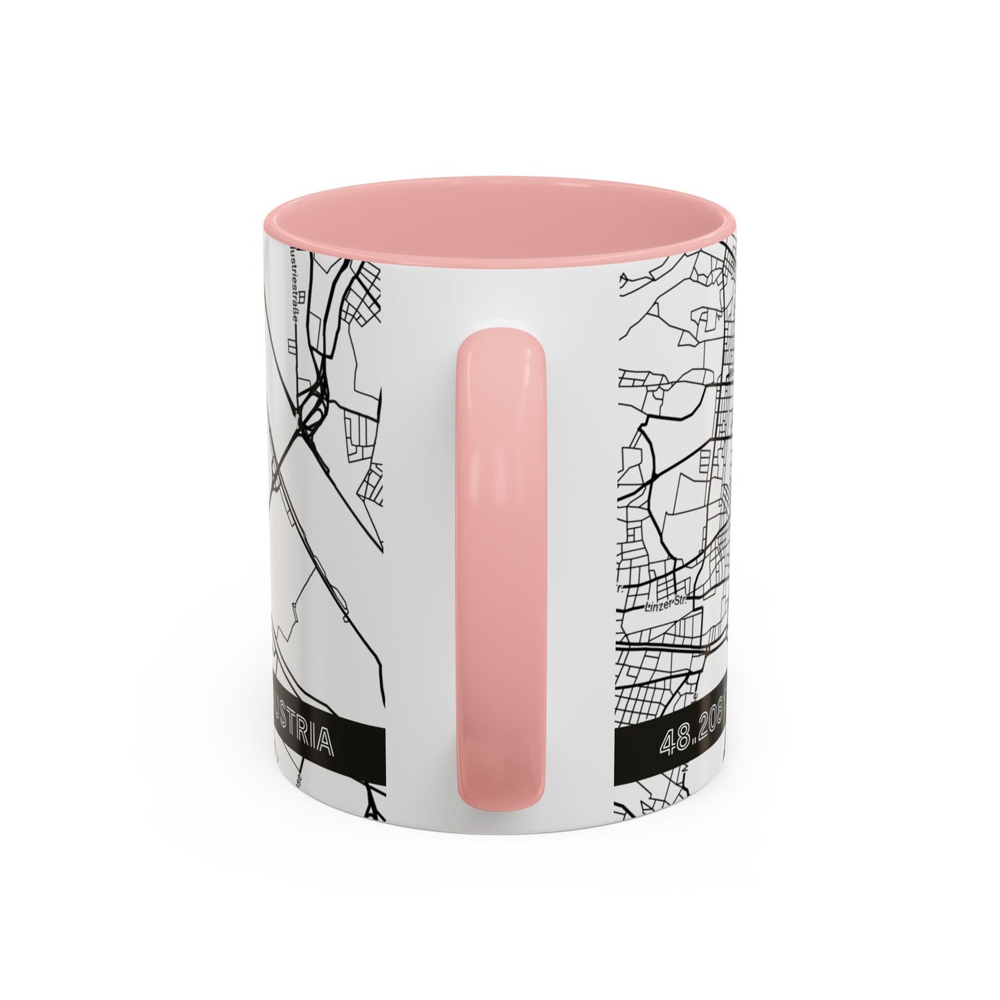 VIENNA Austria City Map - Personalized Coffee Mug