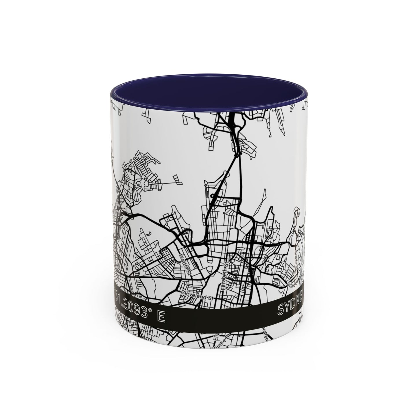 SYDNEY Australia City Map - Personalized Coffee Mug