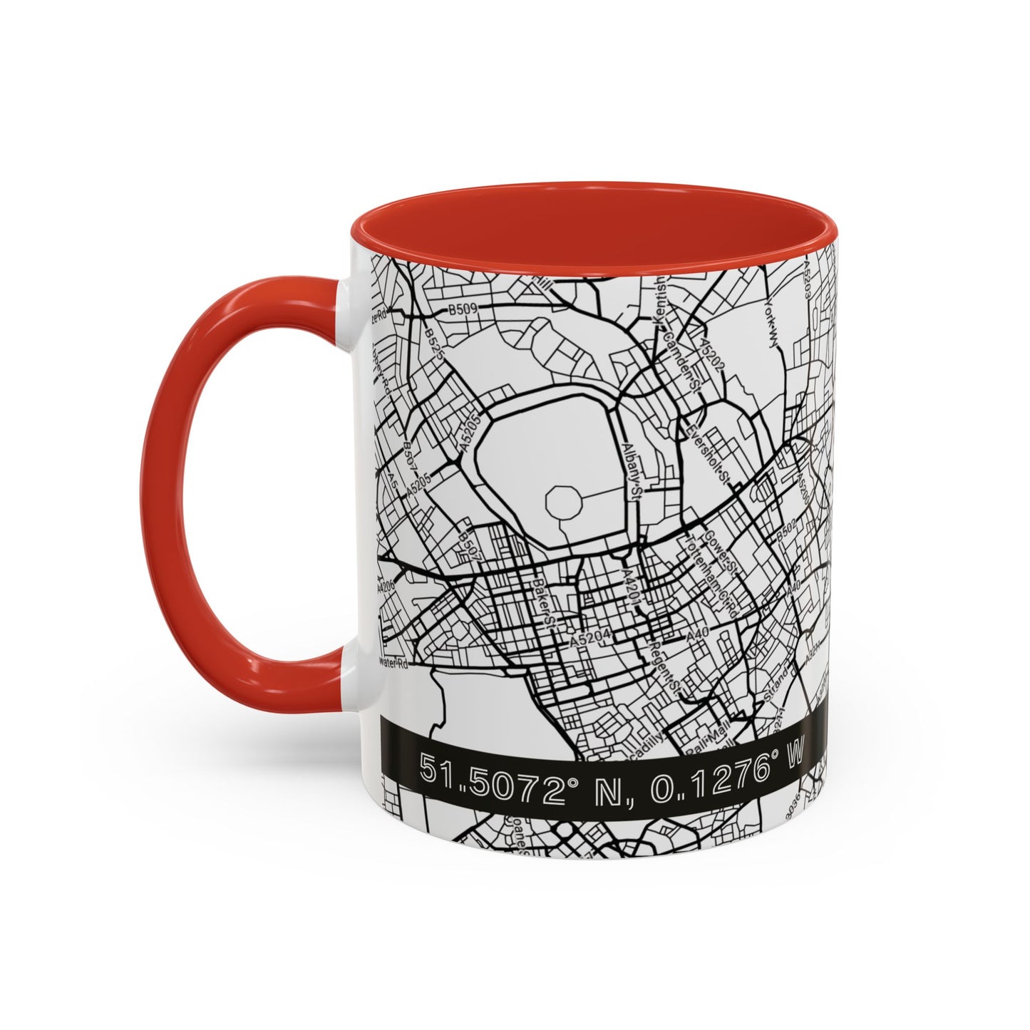 LONDON United Kingdom City Map - Personalized Coffee Mug