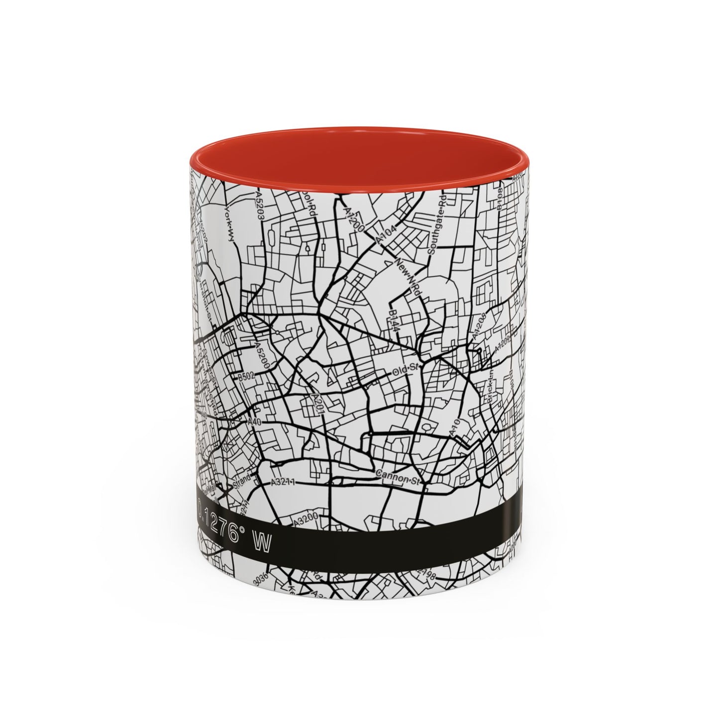 LONDON United Kingdom City Map - Personalized Coffee Mug